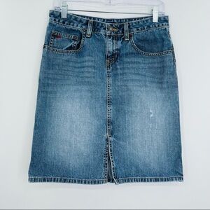 American Eagle 100%‎ cotton denim pencil skirt women's size 4